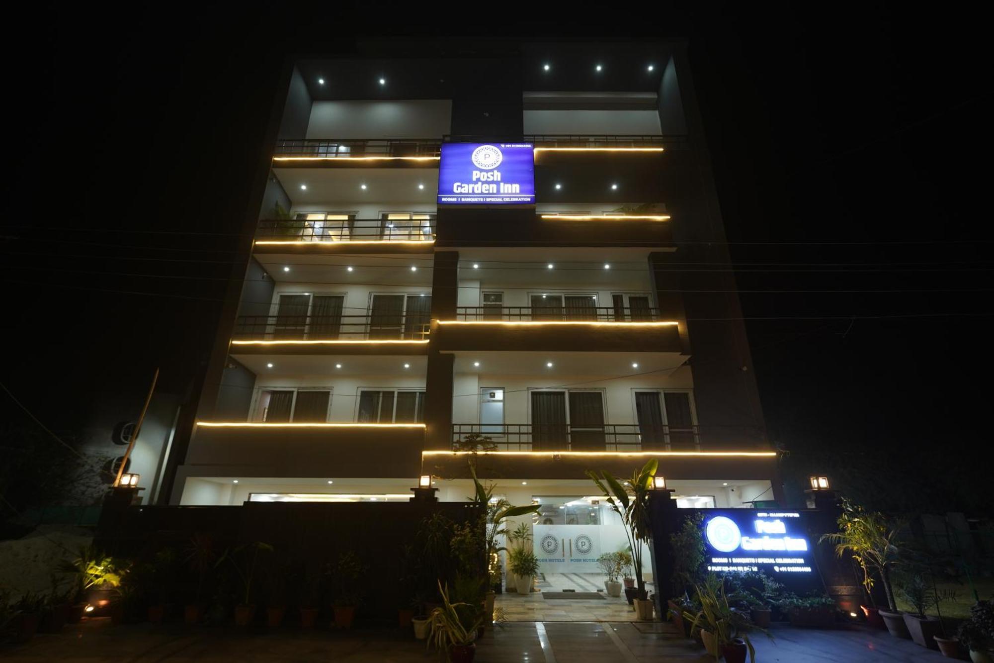Posh Garden Inn Artemis Hospital Road Gurgaon Dış mekan fotoğraf