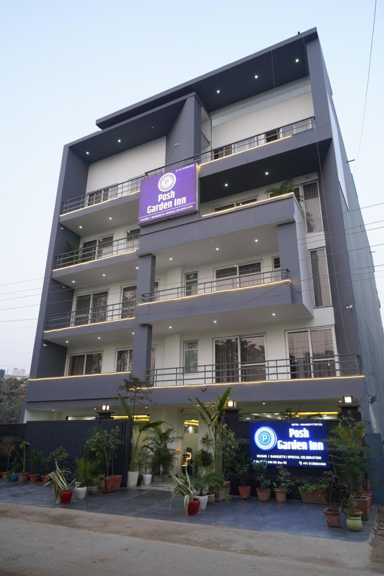 Posh Garden Inn Artemis Hospital Road Gurgaon Dış mekan fotoğraf