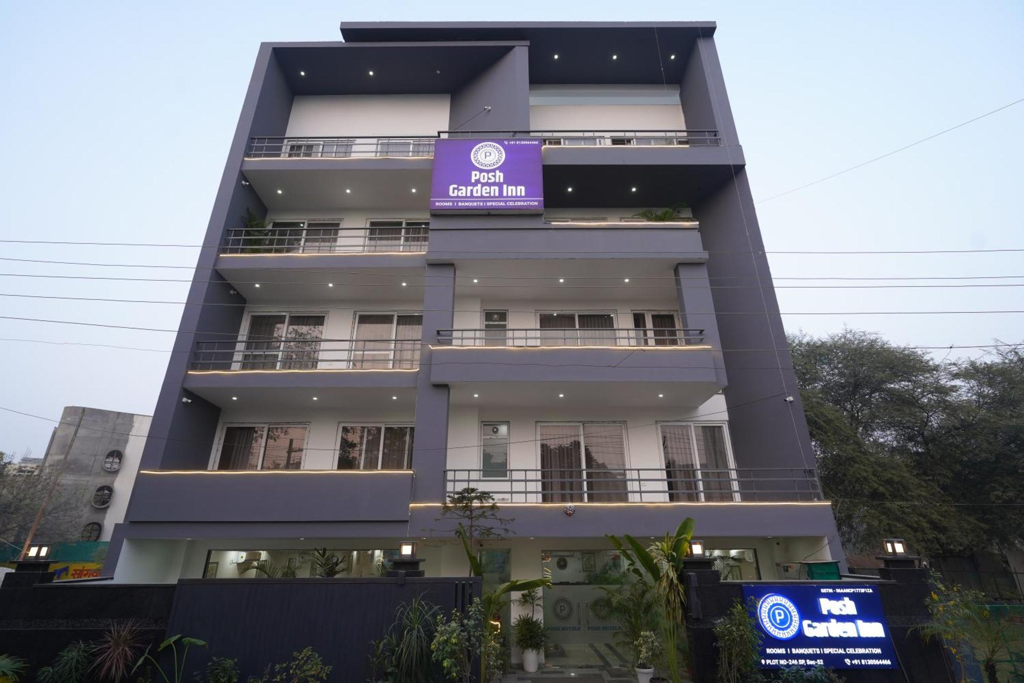 Posh Garden Inn Artemis Hospital Road Gurgaon Dış mekan fotoğraf